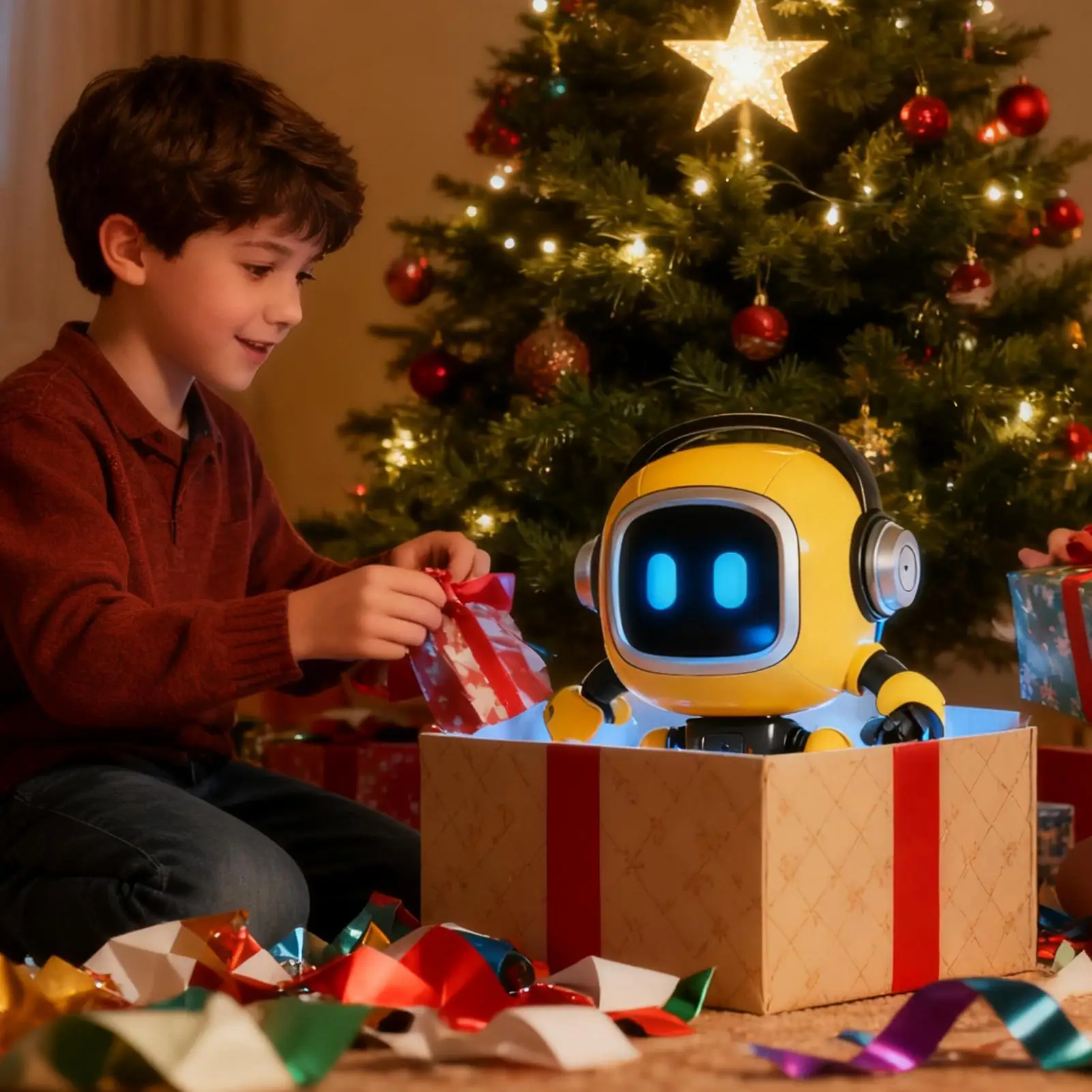 Robot d'apprentissage pour enfants, jouets interactifs éducatifs, Robot intelligent alimenté par AI pour adultes, enfants, garçons et filles, fêtes d'anniversaire et de vacances