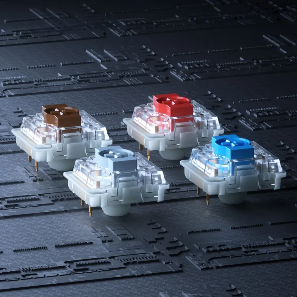 

gateron 2.0 Dwarf Shaft Switch DIY Mechanical Keyboard Red Shaft