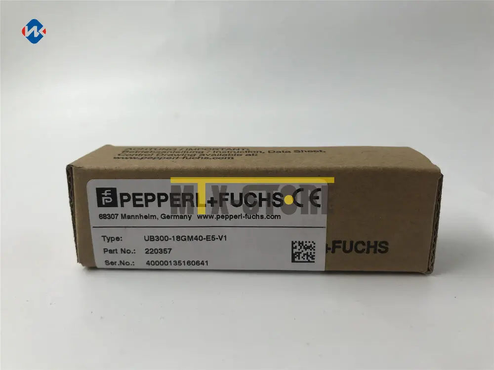 

1pcs Brand New Pepperl+Fuchs UB300-18GM40-E5-V1