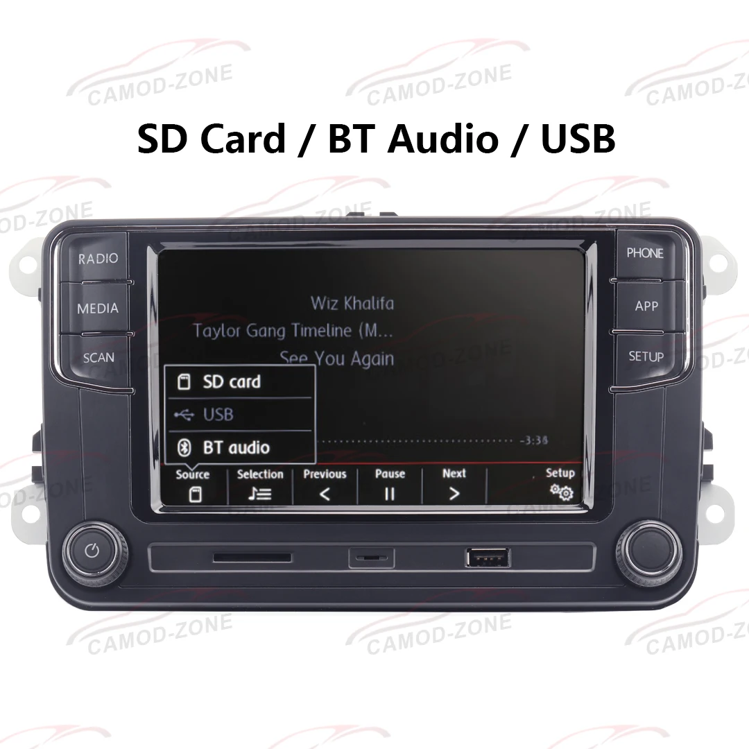 Android Auto Car Radio Carplay NONAME RCD440 New 6RD035187B Bluetooth for VW Passat B6 B7 Golf 5 6 Jetta MK5 MK6 Tiguan CC Polo