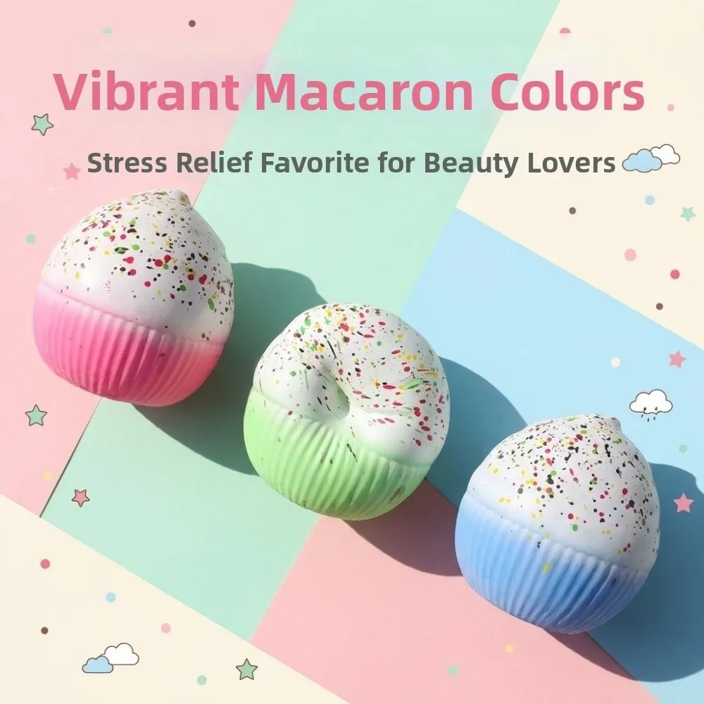 Fun Soft Simulated Cream Cake Squeeze Large Size Pizza Sensory Fidget TPR Bread Pizza Pinching Office Use