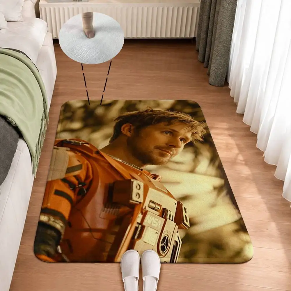 Space Teacher R-Ryland Grace Home Decor Short Plush Floor Mat, Non-Slip & Easy to Clean for Multi Doorways