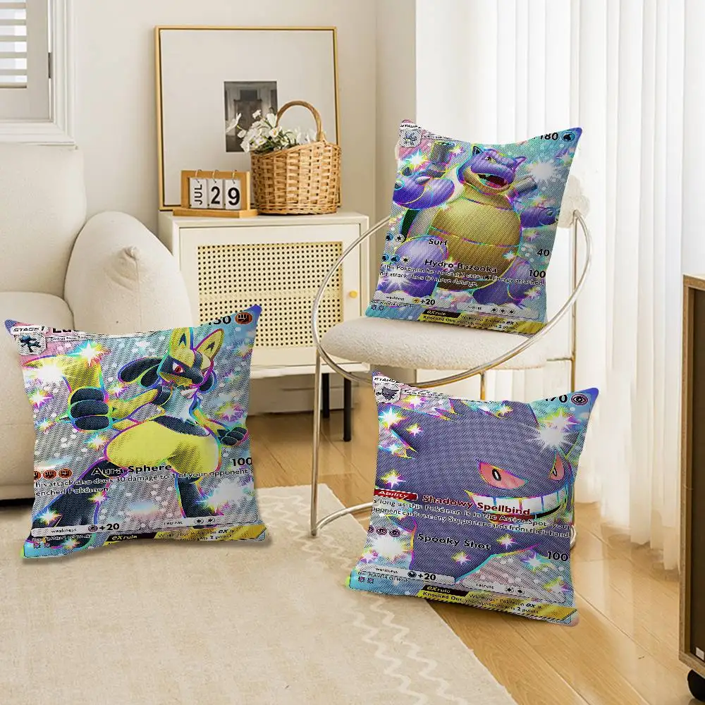 

Наволочка для подушки с редким персонажем аниме Чаризард, декоративная наволочка для гостиной, дивана, домашнего интерьера, на заказ