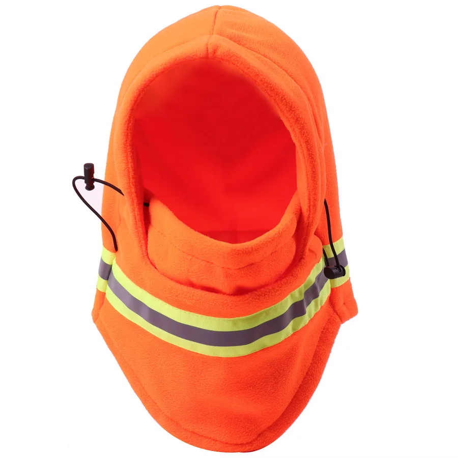 Windproof Thermal Balaclava - High-Visibility Fleece Ski Mask for Cycling & Outdoor Winter
