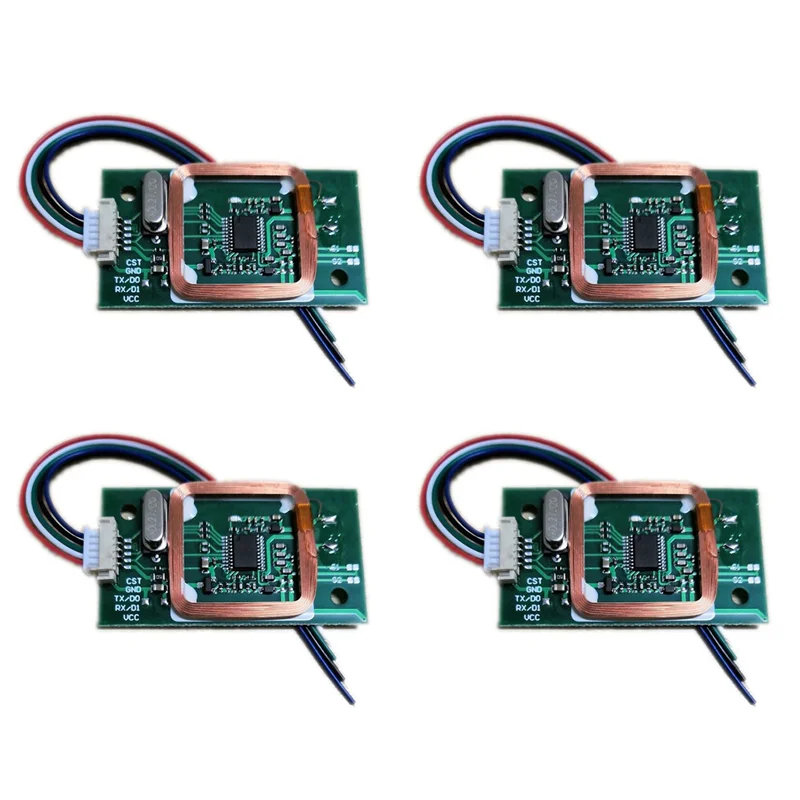 SQPP-4X تردد مزدوج 125 كيلو هرتز 13.56 ميجا هرتز وحدة قارئ بطاقات التعريف بالإشارات الراديوية Wiegand Uart TTL