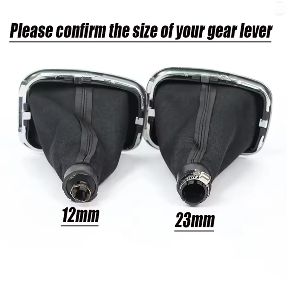 5/6 سرعة 12/23 مللي متر مقبض ناقل الحركة رافعة شيفتر الجراب التمهيد ل Volkswagen VW Golf 4 IV MK4 GTI R32 Bora Jetta 1999-2004