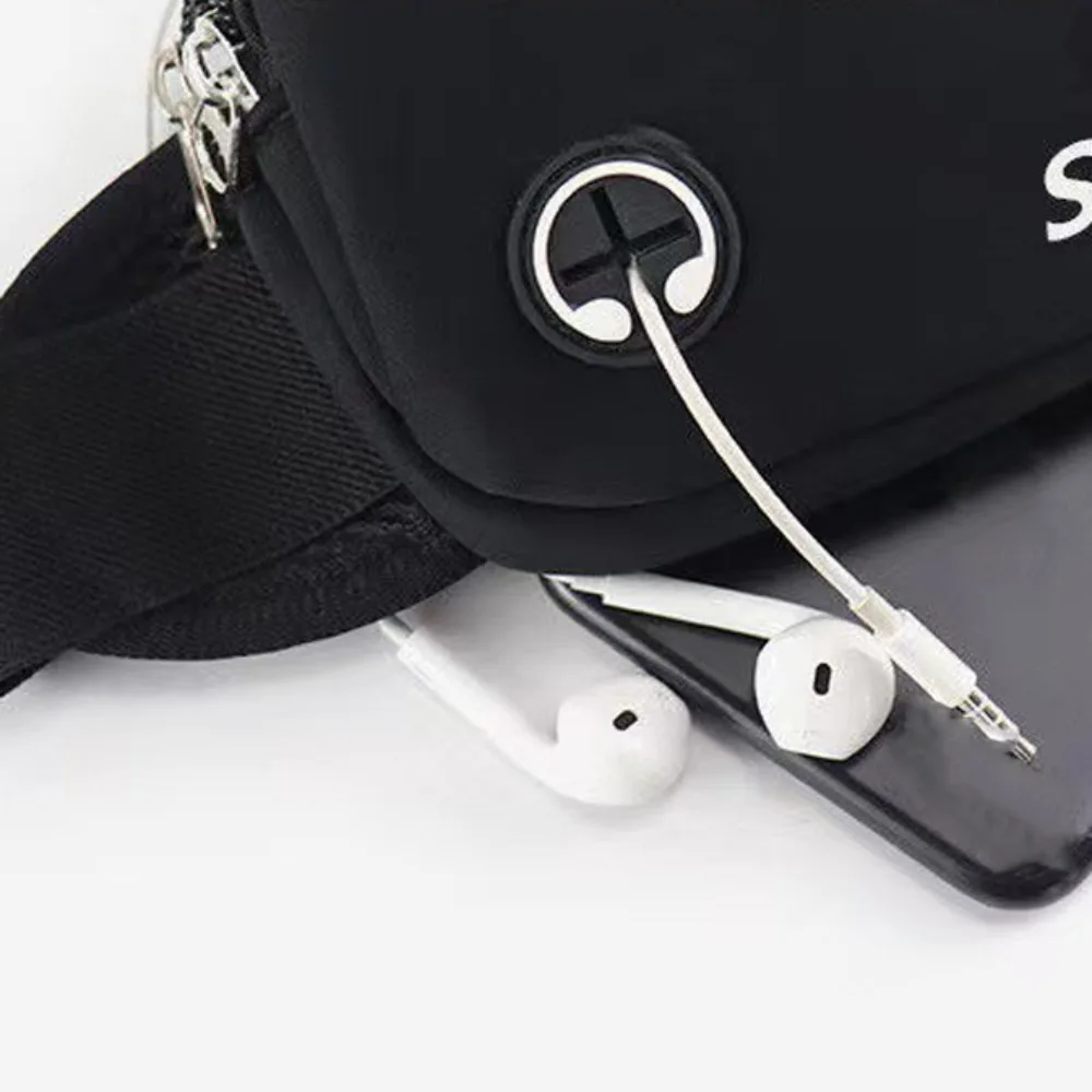 

Large Capacity Sport Mobile Waist Bag Lightweight Multi-function Running Waist Bag Storage Breathable Sports Phone Bag