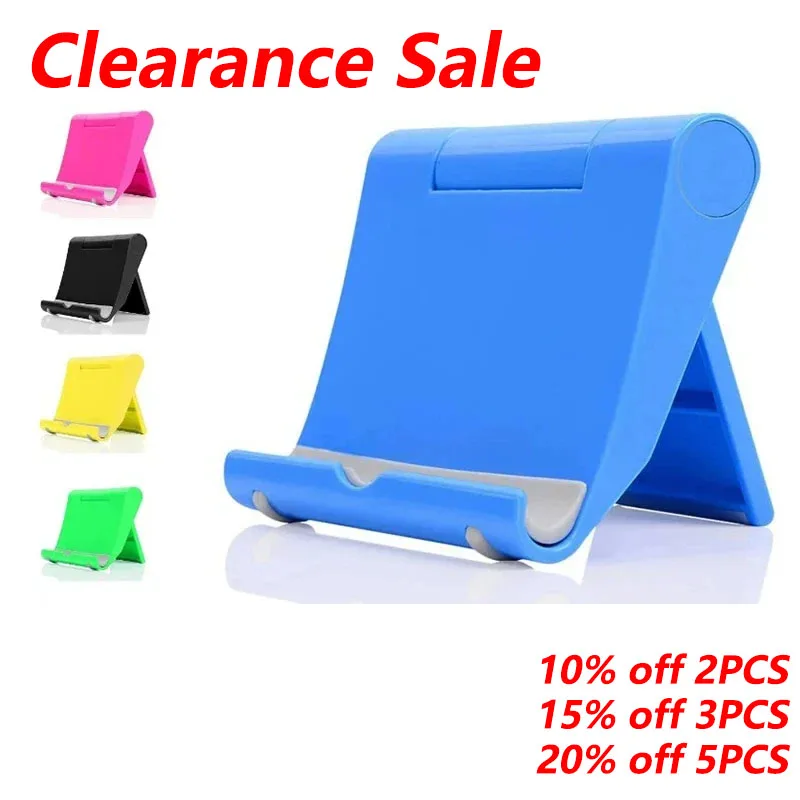 

DteeDck Multi Angle Foldable Desk Phone Holder Mount Stand for Samsung S7 Edge iPhone Xiaomi Mobile Phone Tablet Desktop Holder