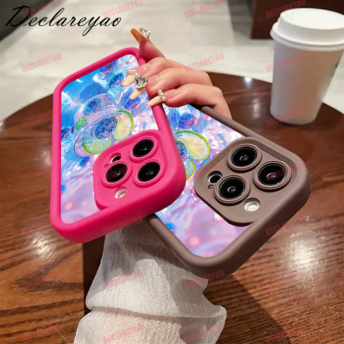 DECLAREYAO لينة ضوء سليم ماتي أغطية من البولي يوريثان الحراري ل Redmi NFC 2021 K30 12 7 Ultra Po 9i 10X 13 A1 12S 9AT 8 10 غطاء مقاوم للصدمات #3