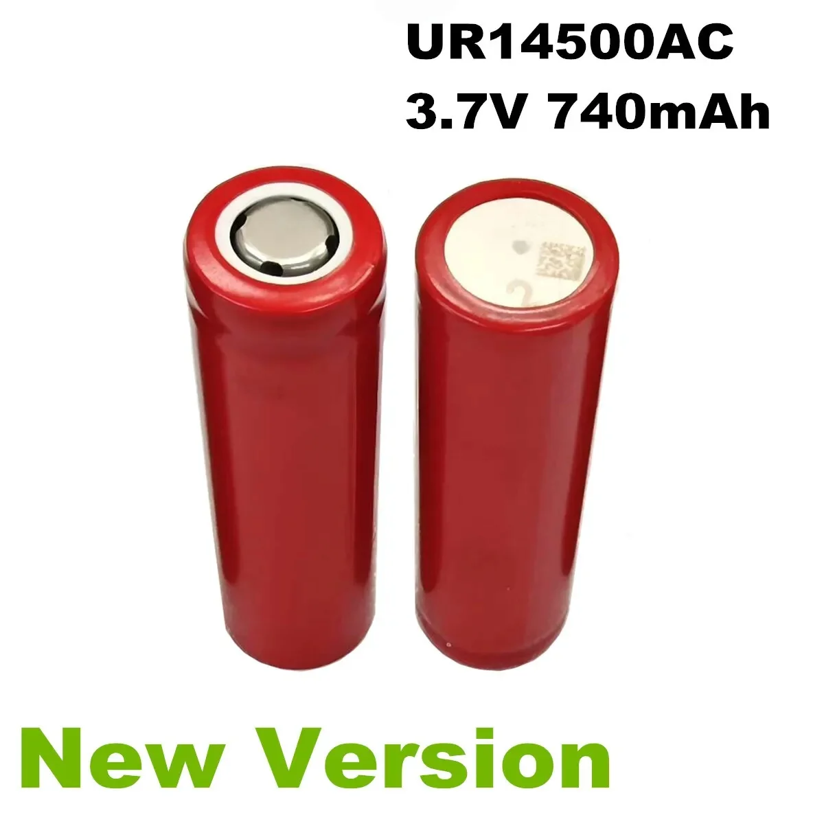 UR14500AC 3.7V 800mAh Original Flat Head Lithium Battery for Braun Oral B Pro 2 Type 3766 3753 3768 3776 3794 S5 S6 S7 S
