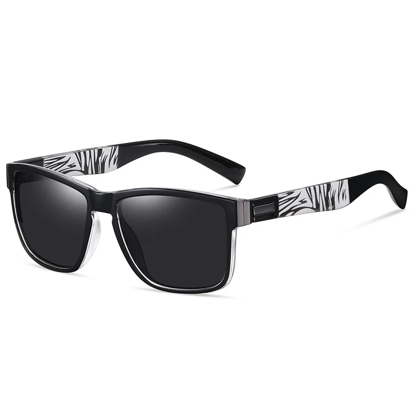 VCKA Myopia Sunglasses Square Prescription -0.5 To -6.0 Women Men Polarized Colorful Lens Sports Nearsighted Astigmatism Eywear