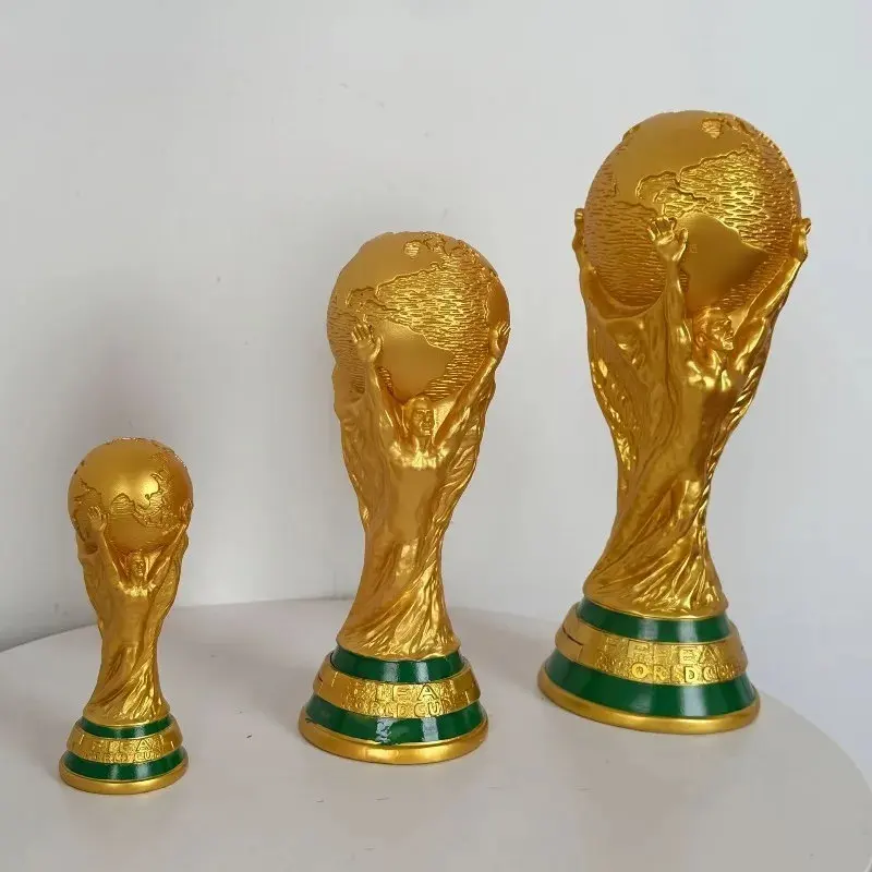 World Cup Trophy Model Ornament Football Match Souvenir Decoration Fans Collectible Craft Gidt Home Office Display Souvenir Toys view 5