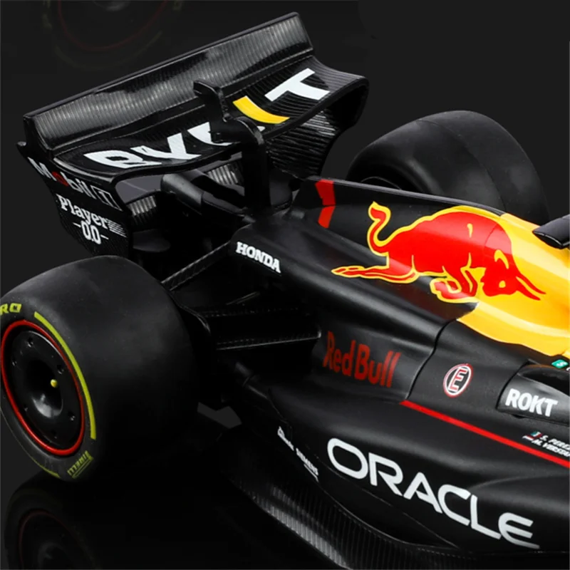 1:24 2023 Campione Red Bull RB19 1 #   Modello di auto da corsa in lega Verstappen Simulazione di formule uno Modello di super auto pressofuso Regali per bambini