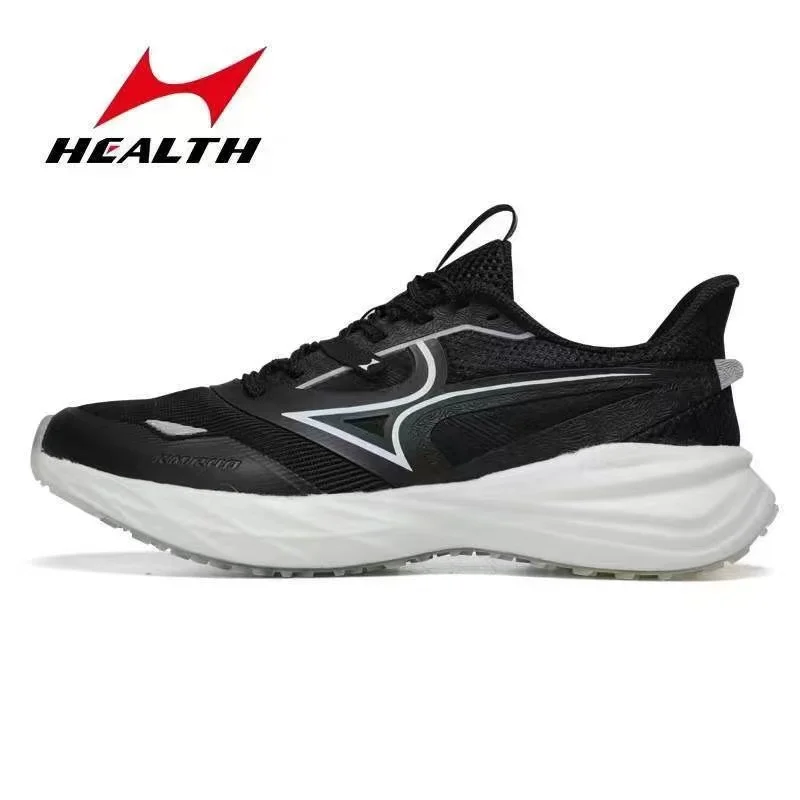 Health Score 100 Nylon Plate Full Hand Ultra-Light Assisted Ejection Students Marathon Sneakers, Flying Running Kilometer Shoes