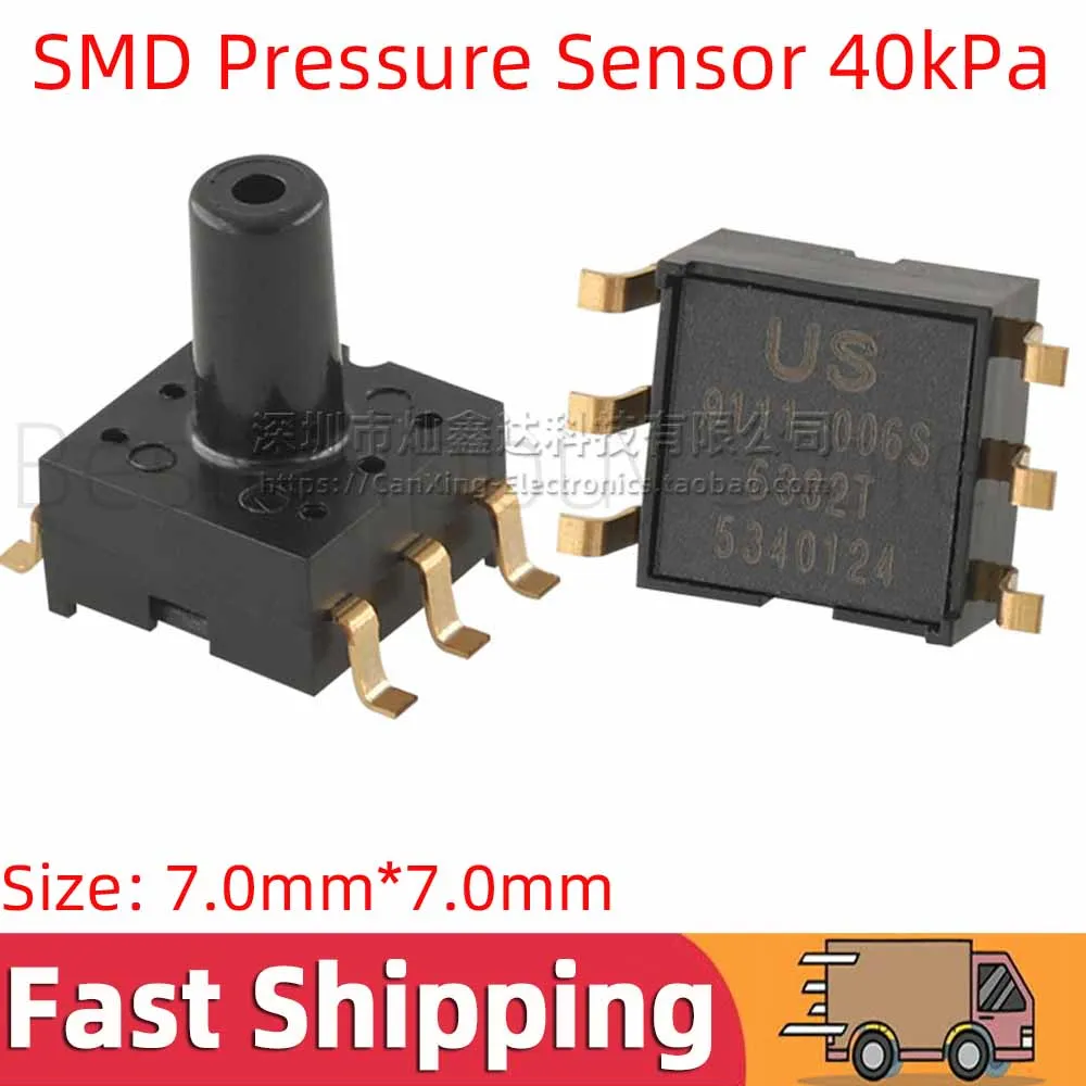 2pcs US9111-006S 9111-006S SMD SMT Monitor Pressure Sensor 40kPa For Electronic Blood Pressure US9111 006S