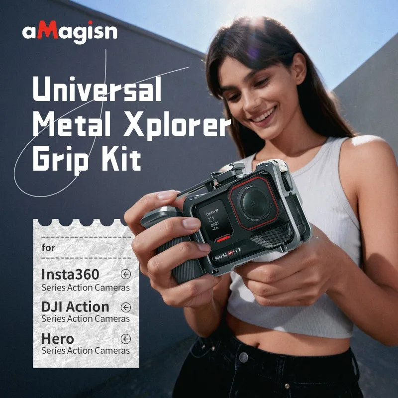 �y�Z�[�����zInsta360/DJI�A�N�V�����J�����paMagisn�J�������^���n���h���O���b�v�Z�b�g�A���j�o�[�T�����^��Xplorer�O���b�v�L�b�g�R���v���[�g�Z�b�g
