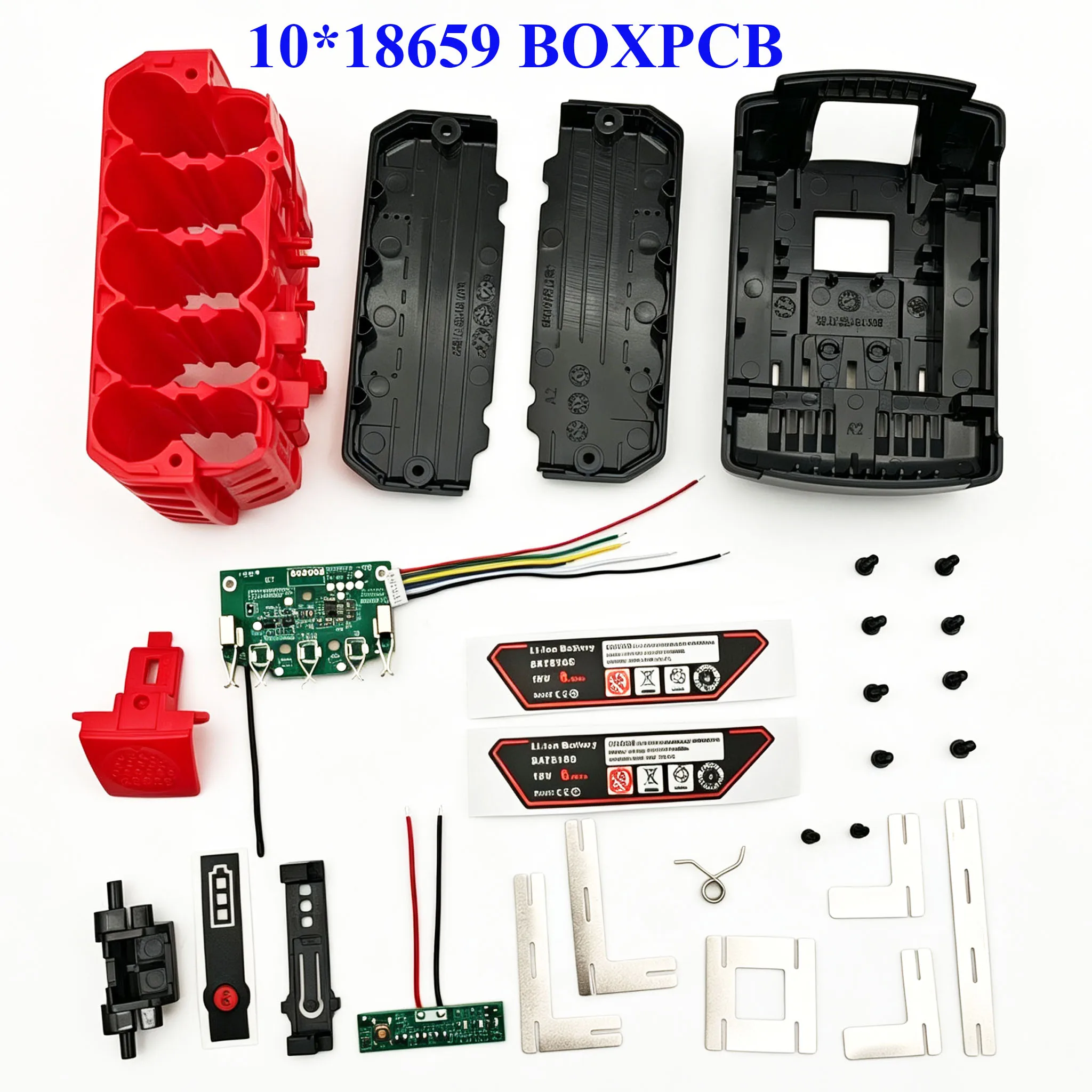 BAT618 Li-ion Battery Plastic Case BMS PCB Protecting Circui