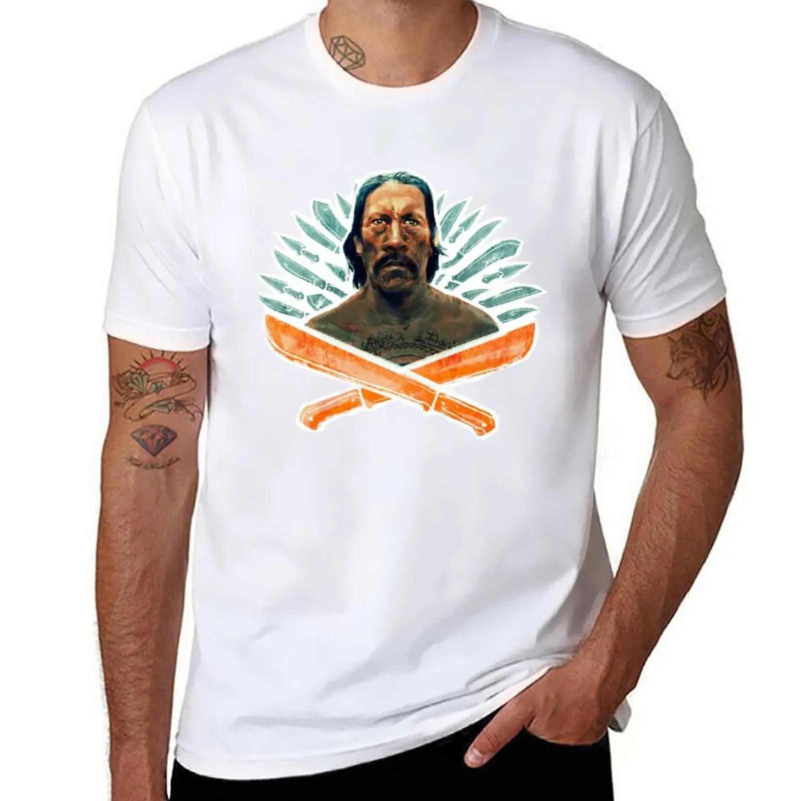 Machete T-Shirt man graphic t shirt man t shirts for men T-Shirt