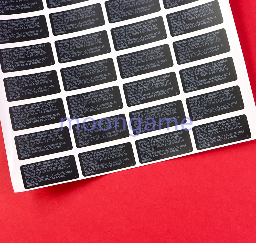 5pcs Replacement For PS3 Warranty Seals Host Housing Shell Case Security Seal Label Sticker