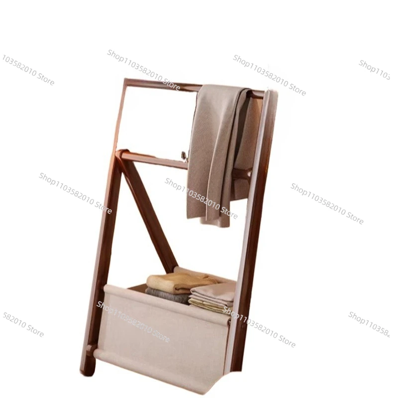 Floor Coat Rack, Standing Hanger Shelf for Bedroom Living Room Furniture
