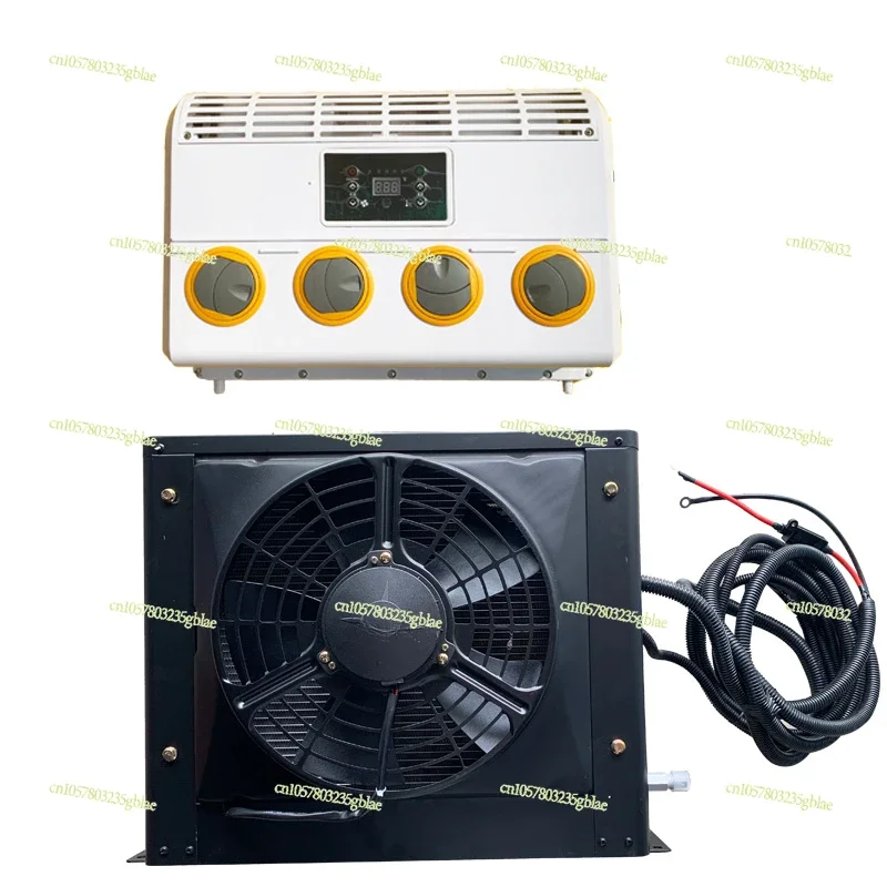 

24V Large Truck Parking Electric Vehicle Air Conditioner Heavy Truck Light Excavator Construction Vehicle Integrated