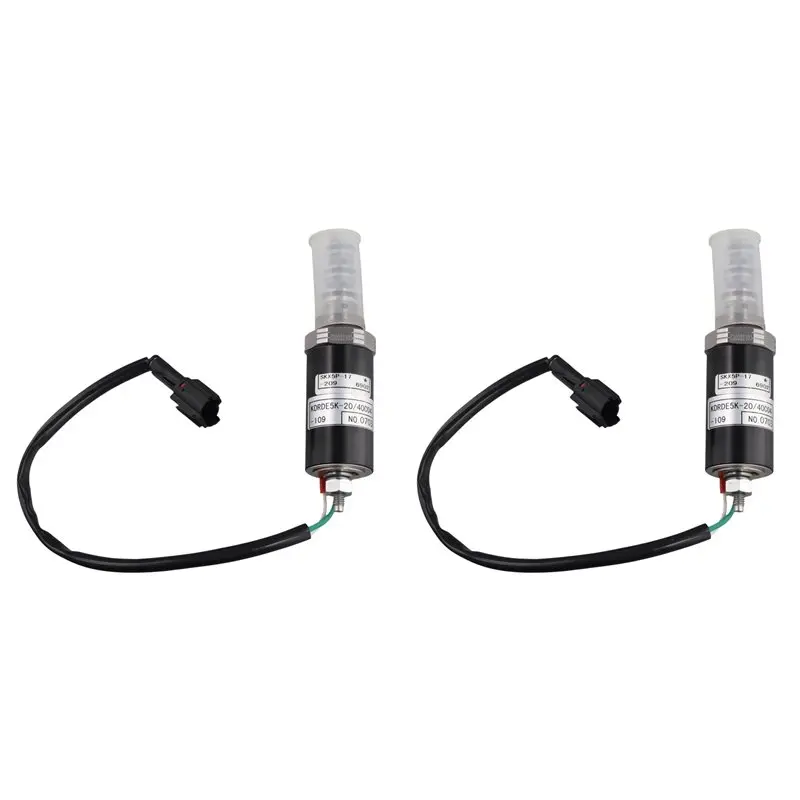 

Superior-2X 8230-32080 SA8230-32080 Детали экскаватора EC210 EC210B Электромагнитный клапан гидравлического насоса экскаватора для Volvo EC290 240