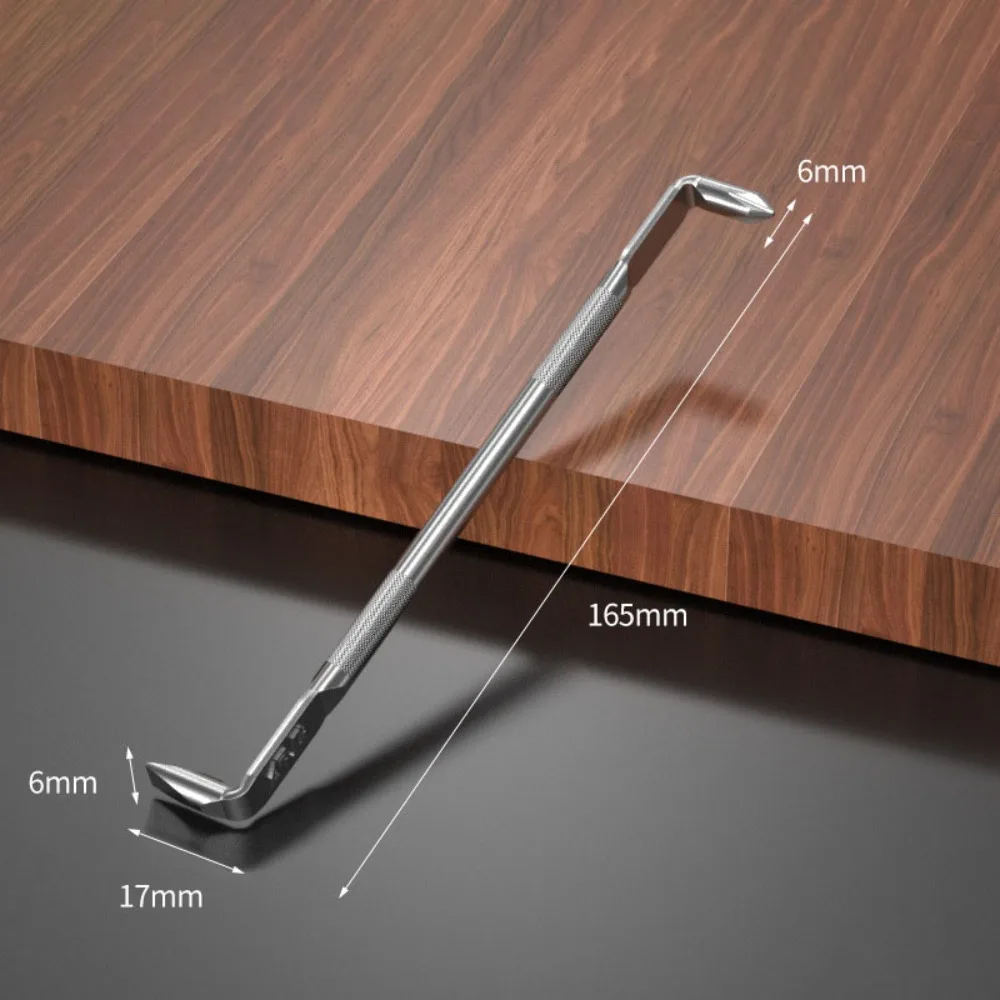 

Angled Crosses Multipurpose Screwdriver Flathead Magnetic Elbow Screwdriver Double Head L-Shaped Right Angle Screwdriver