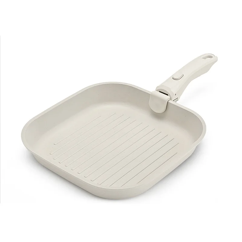 

Removable, handle, non stick pan, household, pot, wheat rice, flat bottom