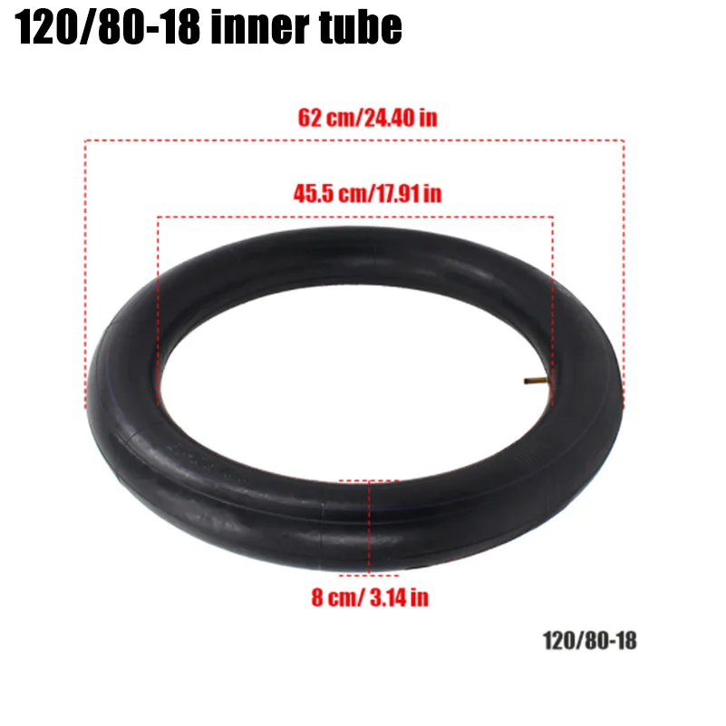 80/100-14 120/90-10 120/80-18 2.25-17 2.00-17 Inner Tube for Off-road Motorcycle Replacement Parts