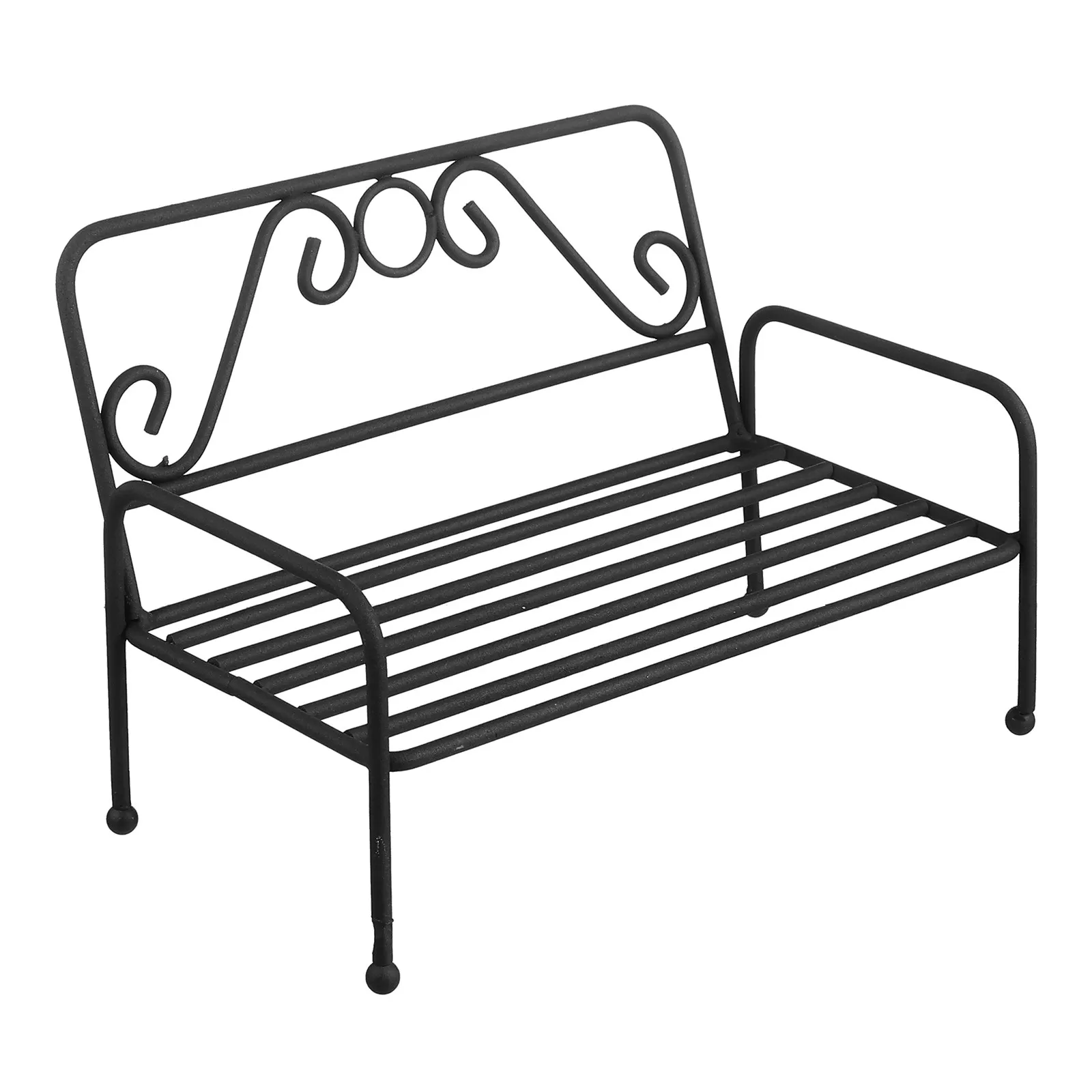 1-個アイアンアートフラワースタンドクリエイティブ金属椅子型植木鉢ホルダー屋内屋外装飾植物ディスプレイ棚