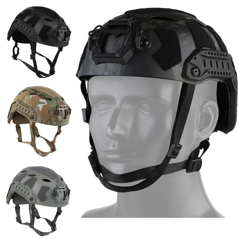 

Hunting Half Covered Helmets Outdoor CS Wargame Combat Head Protection Gear Equipment Tactical Battle Sports FAST Helmets