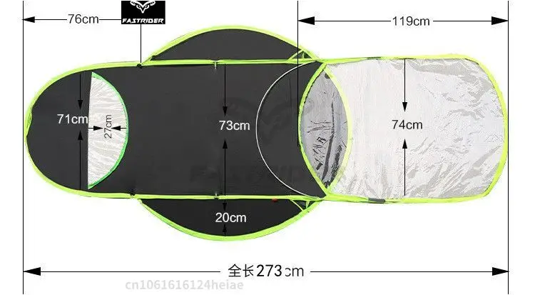 Motorcycle Awning Tricycle/four-wheel Electric Vehicle Awning Enlarged Widened Design Foldable Rainproof Canopy Cover Motorcycle