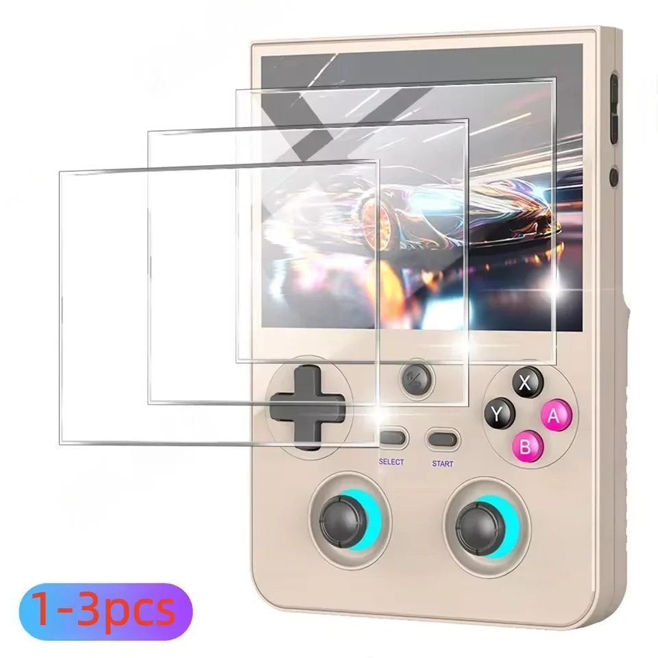 1-3pcs 9H Tempered Glass for ANBERNIC RG477V Screen Protector, HD Clear Anti-Scratch Protective Film RG477V Console Accessories