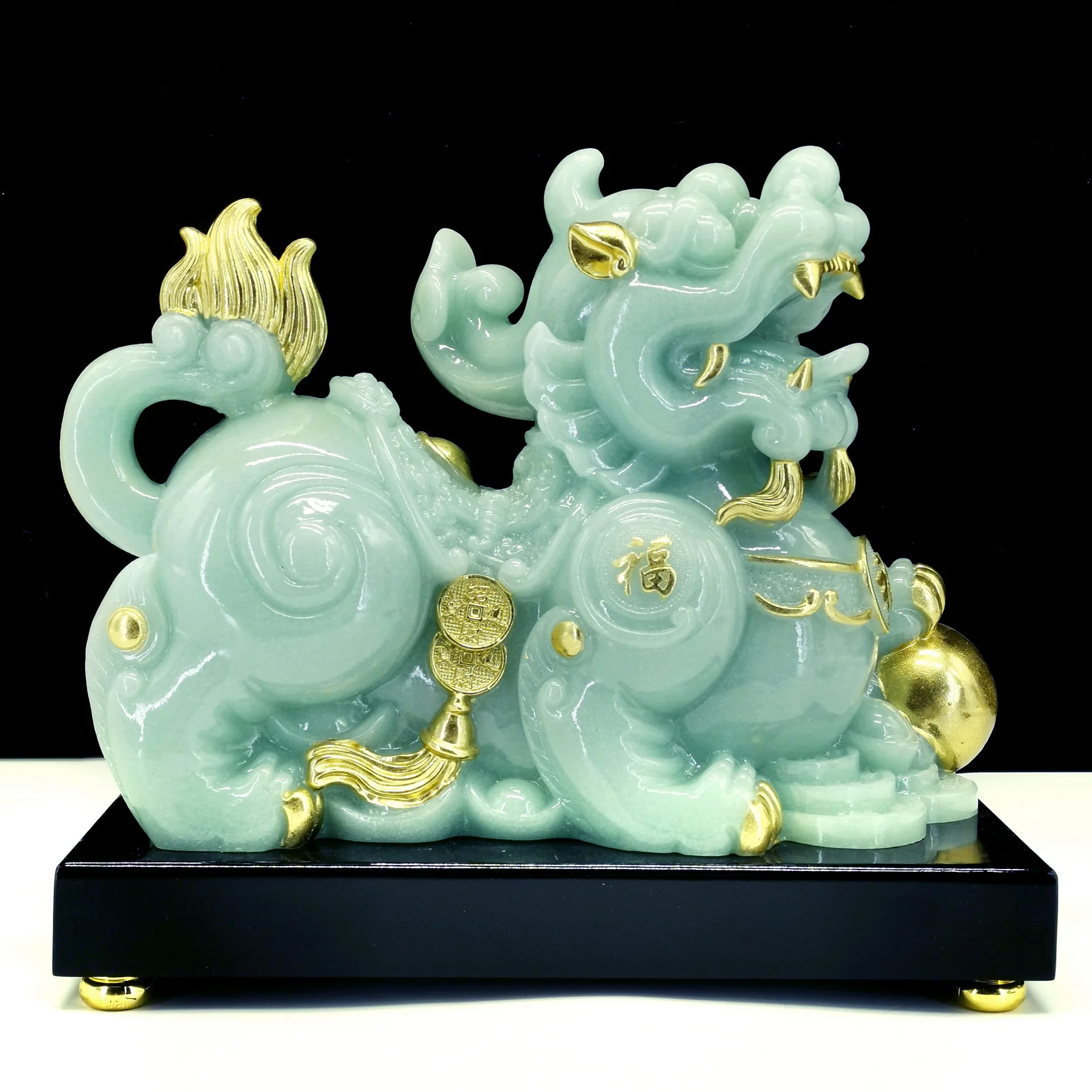 Jade Pixiu ornament desk checkout page