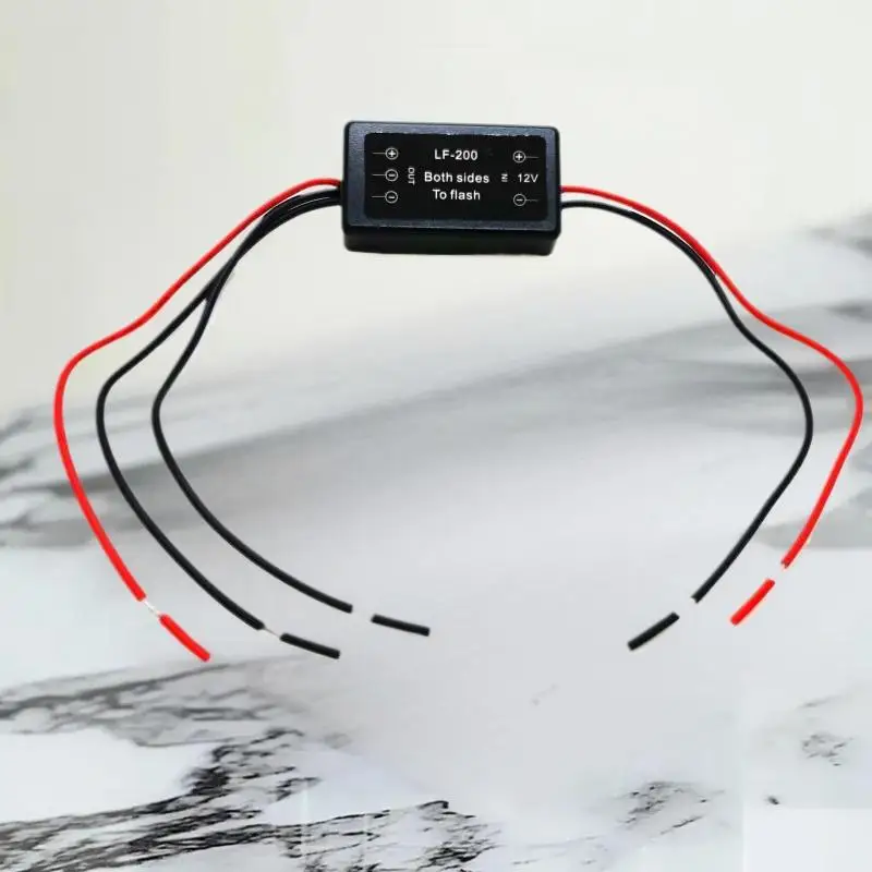 

1 Piece Auto DIY LED Brake Light 12-24V with LF-200 Flash Strobe Control Module