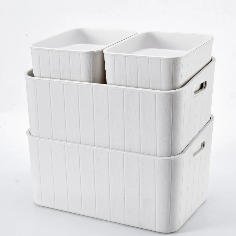 

Plastic Storage Box Can Be Stacked with Clothes Storage Toys Sorting Box Wardrobe Storage Bathroom Living Room Storage Basket