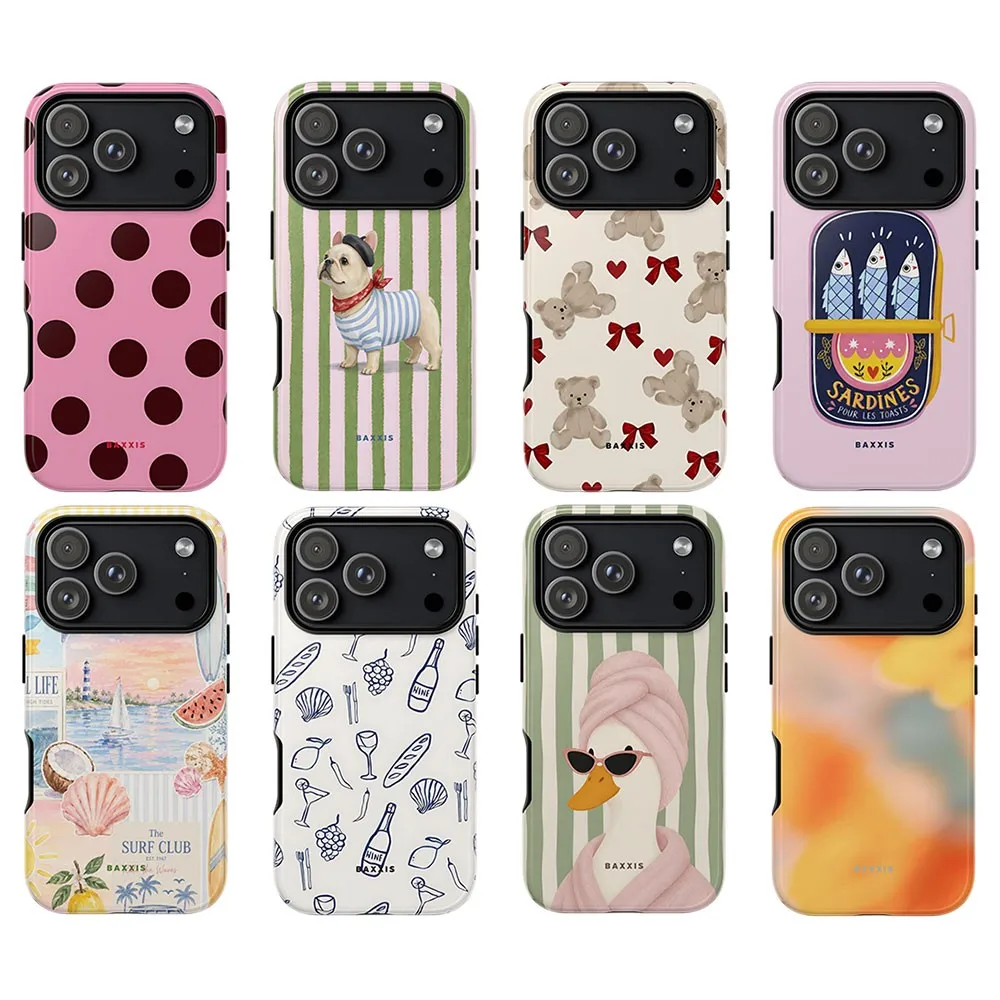 Bear Bow Clmj Phone Case for Samsung Galaxy S20 S22 S23 S24 S25 S26 FE Plus Ultra Edge 4G 5G Double-layer Back Cover