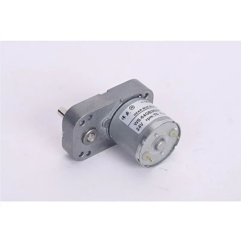 WS-64GB3530F DC gear motor 12V24V display frame motor high torque forward and reverse turning motor