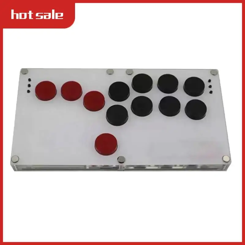 

Slim Finger Joystick Full Button Arcade Fight Controller Game Controller With Hot-Swap Function For Favorite Arcade Game Durable