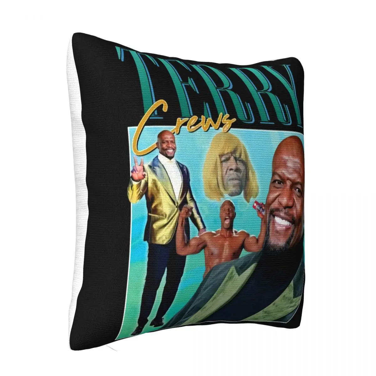 Terry Crews Homage Funny Gym 90S Retro Summer Unique Newest Movie Normal Youth Street Style Kawaii Adult Pillow Case