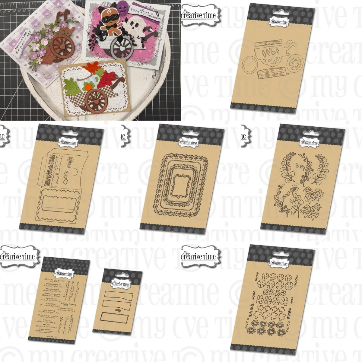 

MCT 150th Edition ENTIRE Release Bundle Metal Cutting Dies Clear Stamps for DIY Greeting Card Making Scrapbooking Craft Paper