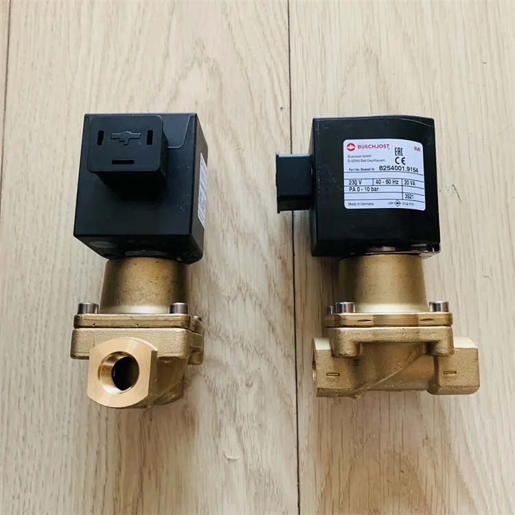 8254101 الحجاب الحاجز الهوائي BUSCHJOST IMI NORGREN صمام الملف اللولبي 8254100