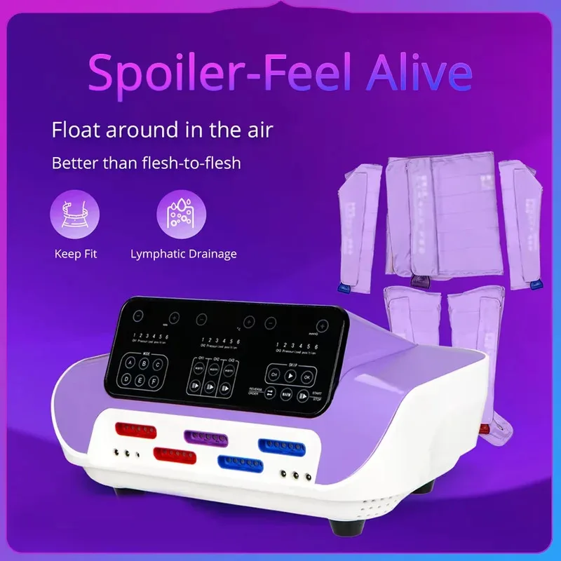 

2025 Stylish Pressotherapy Air Massage Lymphatic Drainage Machine convenient and fast for Slimming