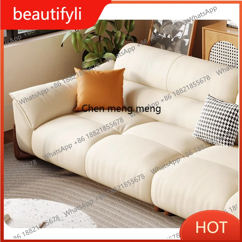 D80 sectional for living room compression children's outdoor lounge furniture sofa set Cream style leather sofa modern air sofa