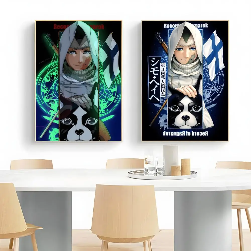 intense anime R-Record of Ragnarok Poster Wall Art Print Decorative Mural Home Decor Gift Unframed