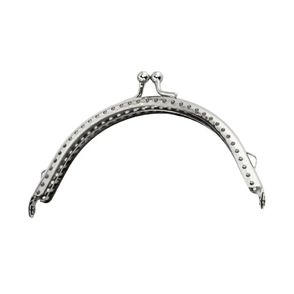 Mini Metal Purse Frame Kiss Clasp Bag Hardware Vintage Purse Clasp Frame Bag Kiss Clasp Lock Handle Bag Accessories