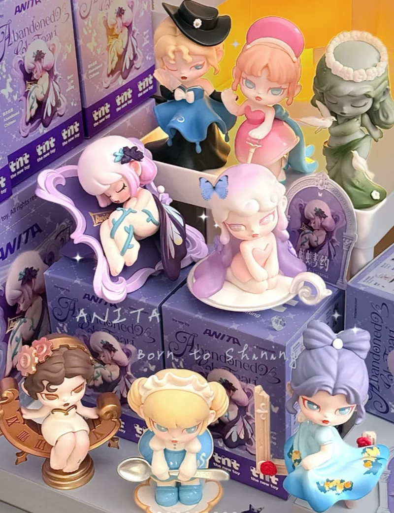 أنيتا Lost Estate Series 6 دمية قابلة للجمع لعبة شخصية لطيفة صندوق أعمى عصري زينة يدوية للأطفال والكبار