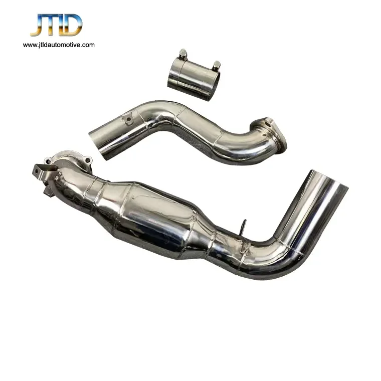 

high flow decat exhaust downpipe for Mercedes Benz A35 W177 CLA35 C118 AMG no opf