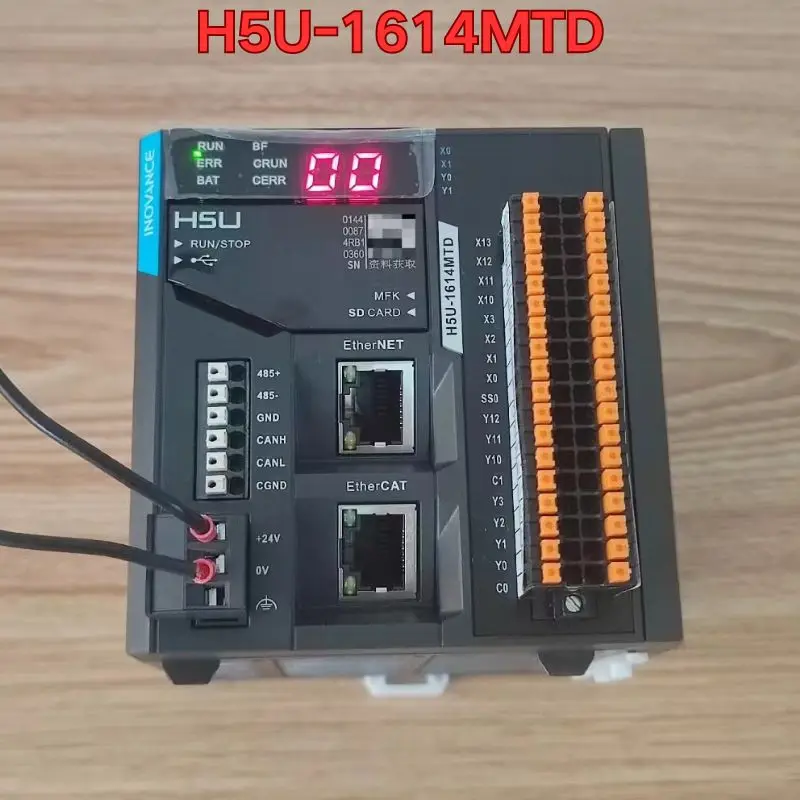 

Second-hand PLC module H5U-1614MTD functions normally