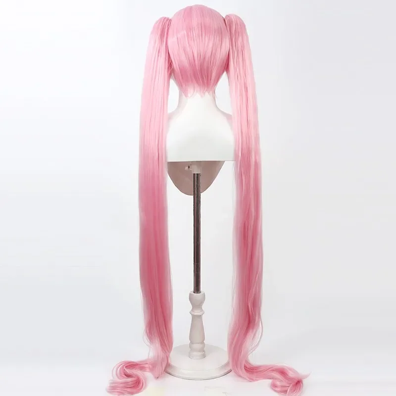 ゲームブルーアーカイブ黒崎こゆきコスプレウィッグロングピンクハロウィンパーティーロールプレイ衣装女性ウィッグ
